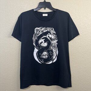 Grimes Saint Laurent YSL Swan Shirt XXL